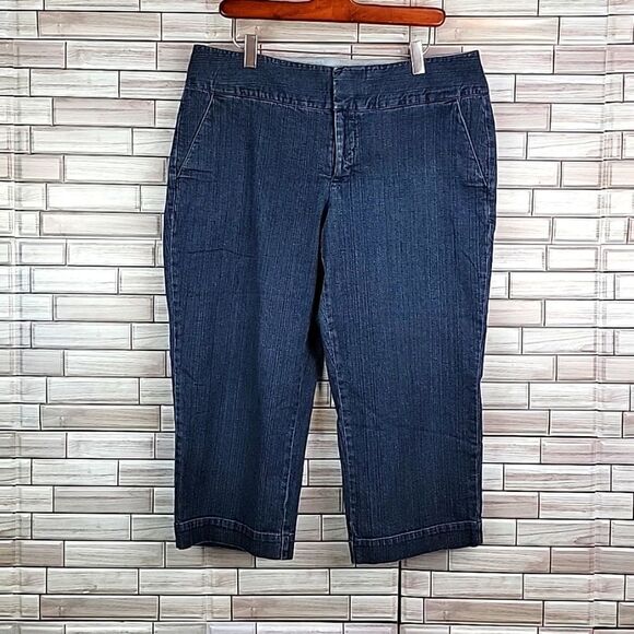 Dockers ideal fit collection cropped jeans Size 14 - Picture 1 of 12